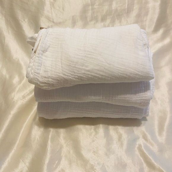 White gauze set with cardigan - Picture 5 of 5